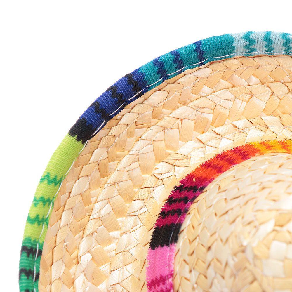 Suyo Mũ Rơm Nhiều Màu Hóa Trang Cho Thú Cưng Sombrero