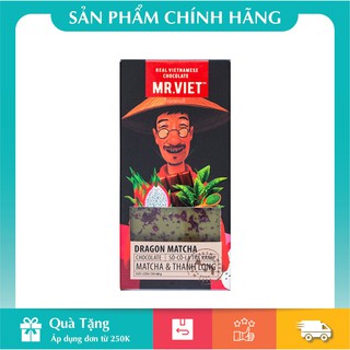 Socola Mr.Việt Matcha & Thanh Long 60g