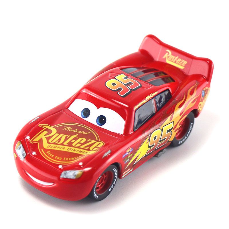 【COD Có Sẵn】Mô Hình Đồ Chơi Xe Đua Mini Mc Queen King Anime Cars 3 Kiểu Dáng Bằng Kim Loại Dành Cho Trẻ Em