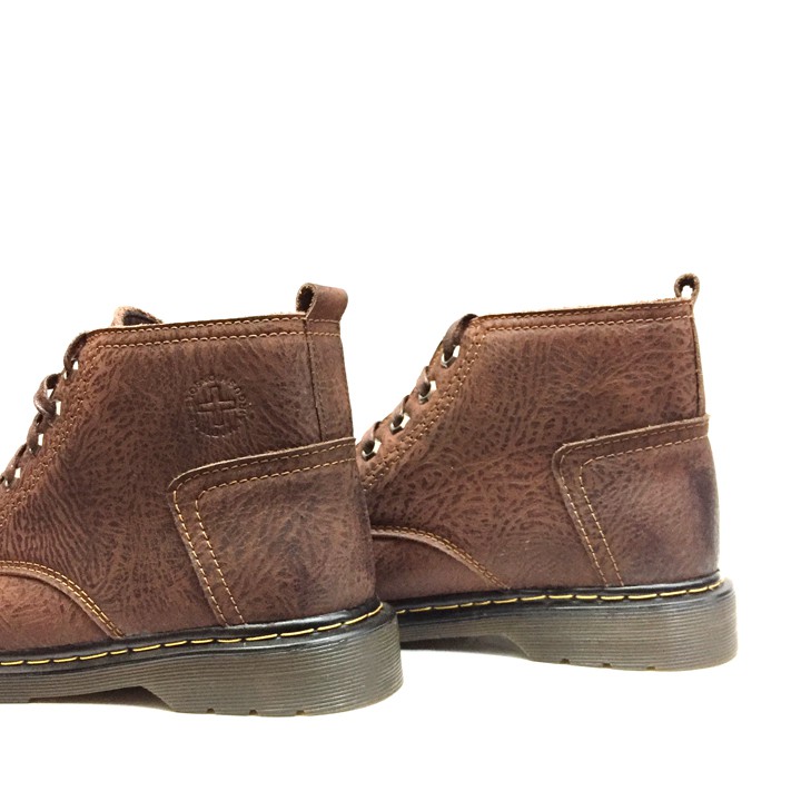 Giày Nam Da Bò Cao Cổ Buộc Dây Phiên Bản Doctor Thể Thao Cá Tính | BigBuy360 - bigbuy360.vn