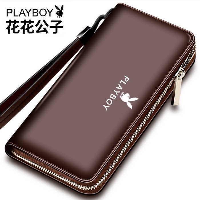 Ví da Playboy dáng dài sức chứa lớn có khóa kéo thời trang cho nam NSGSB33 | BigBuy360 - bigbuy360.vn
