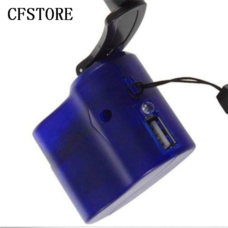 Máy phát điện mini CF dạng xoay tay thủ công &amp; kết nối USB