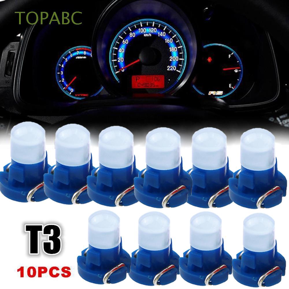 Set 10 bóng đèn LED T3 Neo 12V COB cho xe hơi
