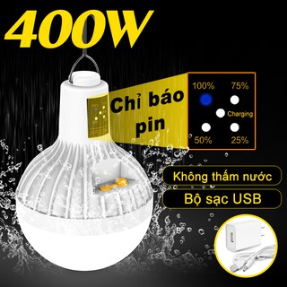 Bóng đèn có thể sạc lại lâu dài Đèn cắm trại ngoài trời di động Đèn led khẩn cấp / USB / chống nước