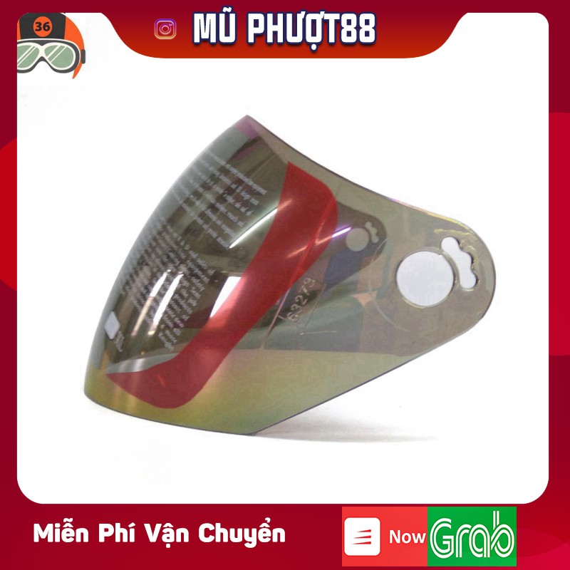 Kính mũ GRS A27K (kính chính hãng GRS) clip thật