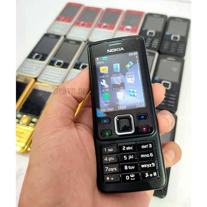 Điện thoại cổ Nokia 6300 full màu giá rẻ pin khủng