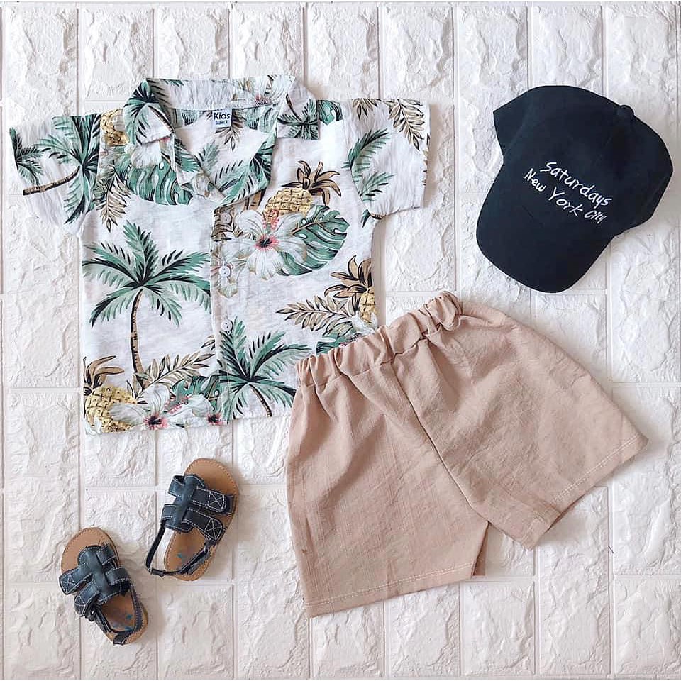 Sét đi biển cho bé trai