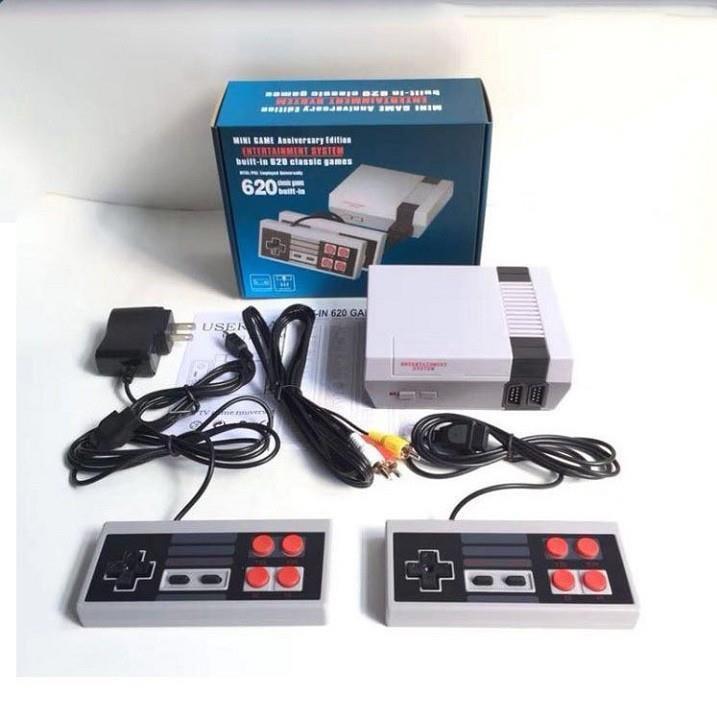 Máy Game 4 nút NES Classic 620 Trò Chơi Mini Retro