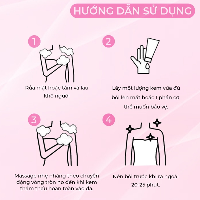 Kem Body Dưỡng Trắng Da Chống Nắng Holikey Hàn Quốc Cherry Blossom Whitening Lotion Giúp Trắng Da & Dưỡng Ẩm 200ml