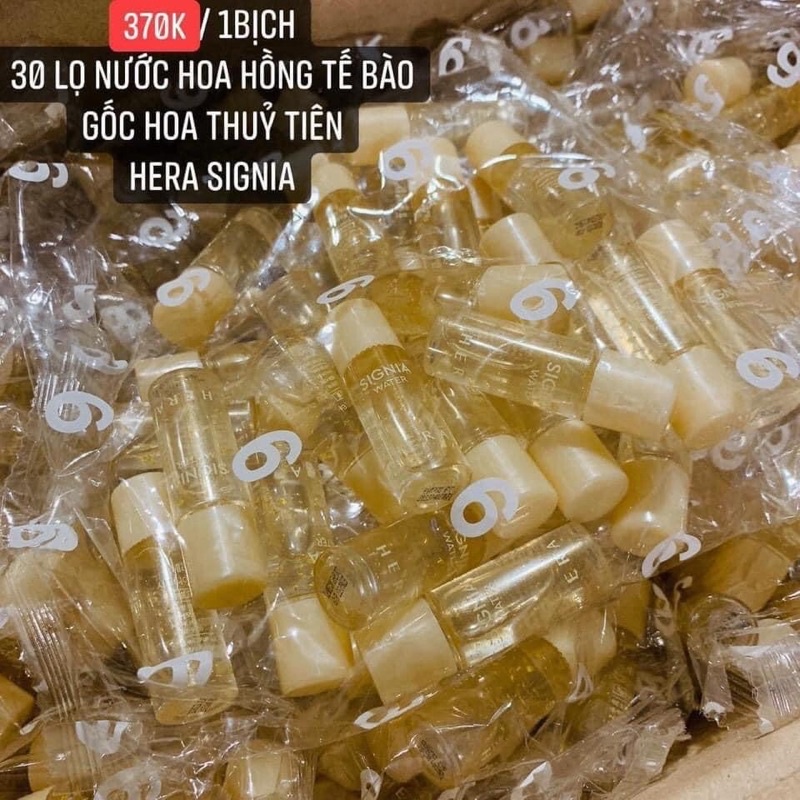 nước hoa hồng Hera signia trẻ hoá da dưỡng trắng chống lão hoá se khít lỗ chân lông 5ml | BigBuy360 - bigbuy360.vn