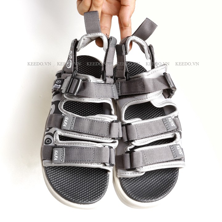 [ SALE] Giày Sandal Safa Nam Nữ Mới 2021 Hàng VNXK Cao Cấp Đế Cao 2.5cm