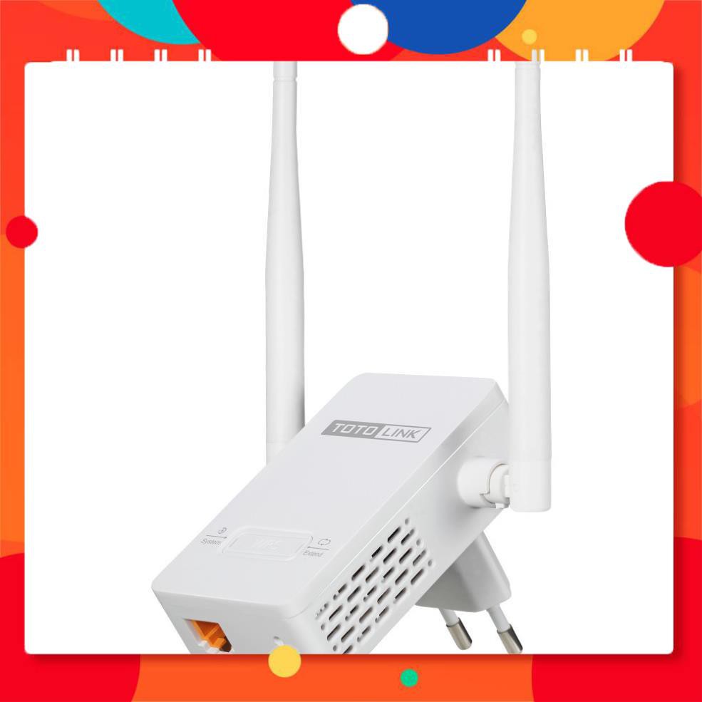 (giá khai trương) Bộ Kích Sóng Wifi Repeater 300Mbps Totolink EX200 - Hàng Chính Hãng