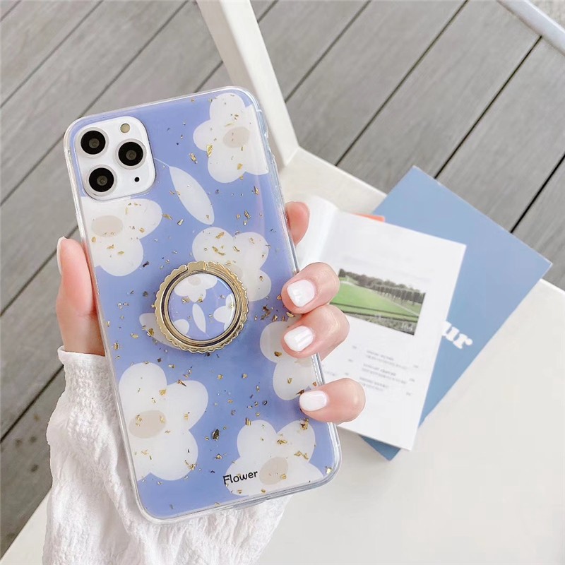 Ốp iphone - Ốp lưng Hoa trắng kèm ring 6/6s/6plus/6splus/7/8/7plus/8plus/x/xs/xsmax/11/11pro max U1-4 | BigBuy360 - bigbuy360.vn