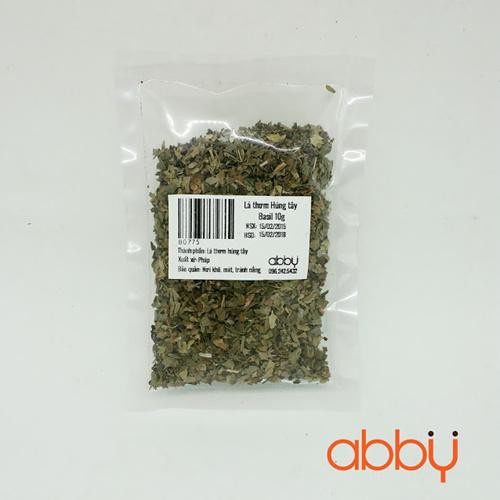 LÁ THƠM HÚNG TÂY BASIL - TÚI 10G