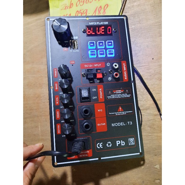 Mạch Loa Kéo Bass Đơn 20-25-30 Kích thước 13×22cm