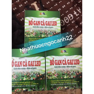 Bổ gan cà gai leo - giúp giải độc gan,mát gan