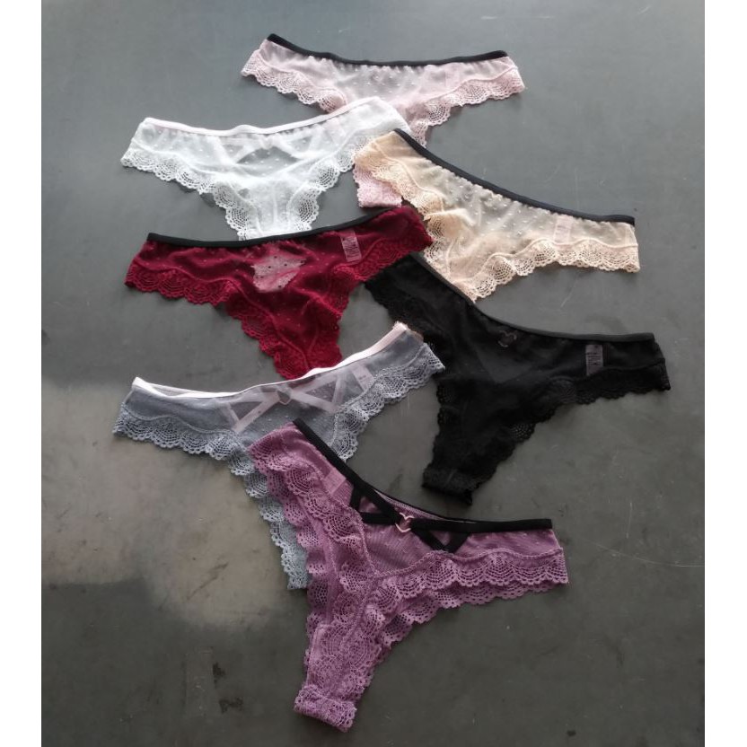 Quần Lót Lọt Khe Ren Mềm Heart P368