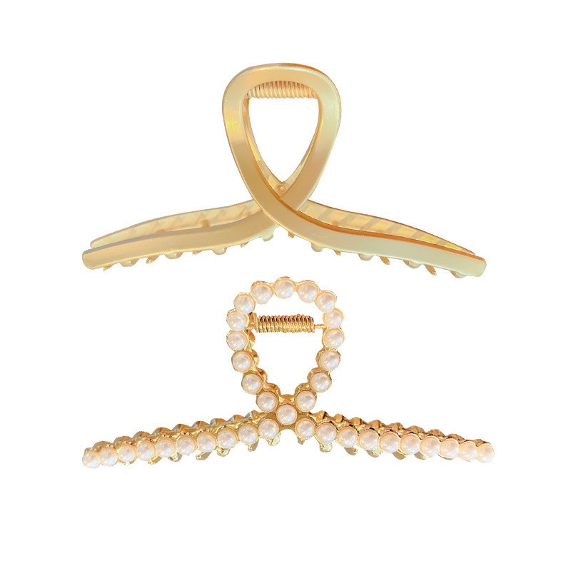 Bộ kẹp tóc hàm cá mập kích thước lớn tùy chọn