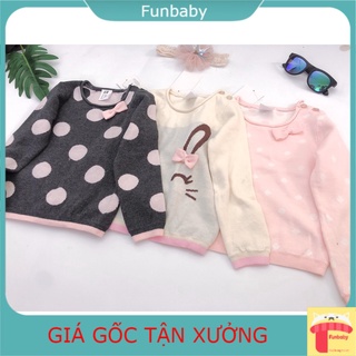 Áo len HM cho bé gái 6 tháng đến 3 tuổi