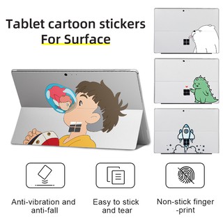 Miếng dán trang trí laptop microsoft surface pro 5 pro 6 pro 7