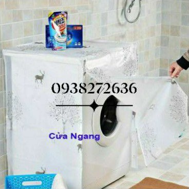 Bọc Máy Giặt Cao Cấp Chống Thấm, Chống Bám Bụi, Tháo Lắp Dễ Dàng