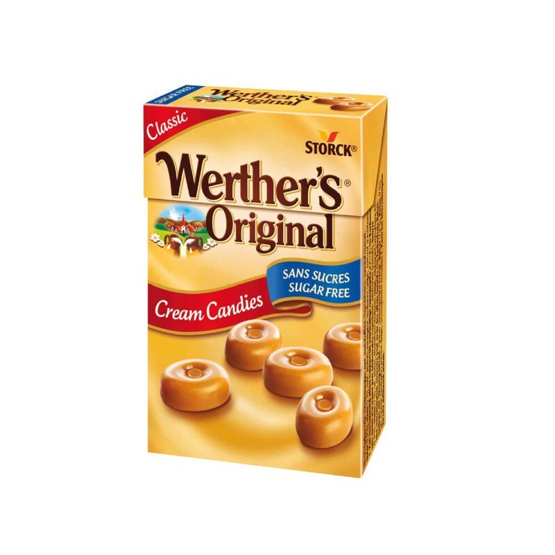 Kẹo caramen phủ socola hiệu Werther's Original 50g-120g