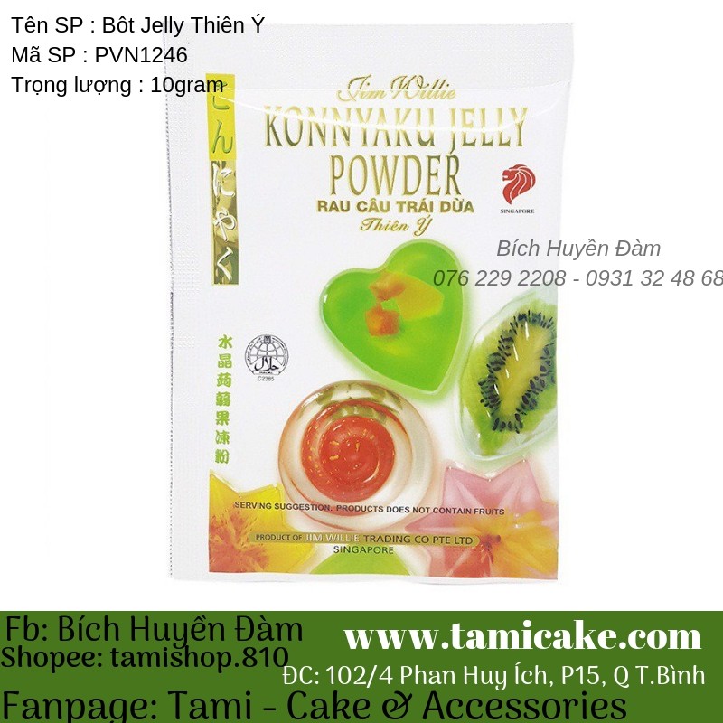 BỘT RAU CÂU JELLY THIÊN Ý