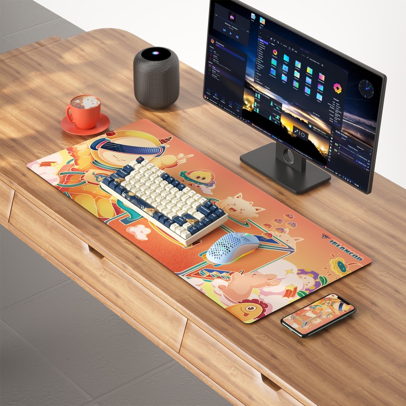 Tấm Lót Chuột Và Bàn Phím Cỡ Lớn 90x40cm Không Trượt Chống Thấm Nước