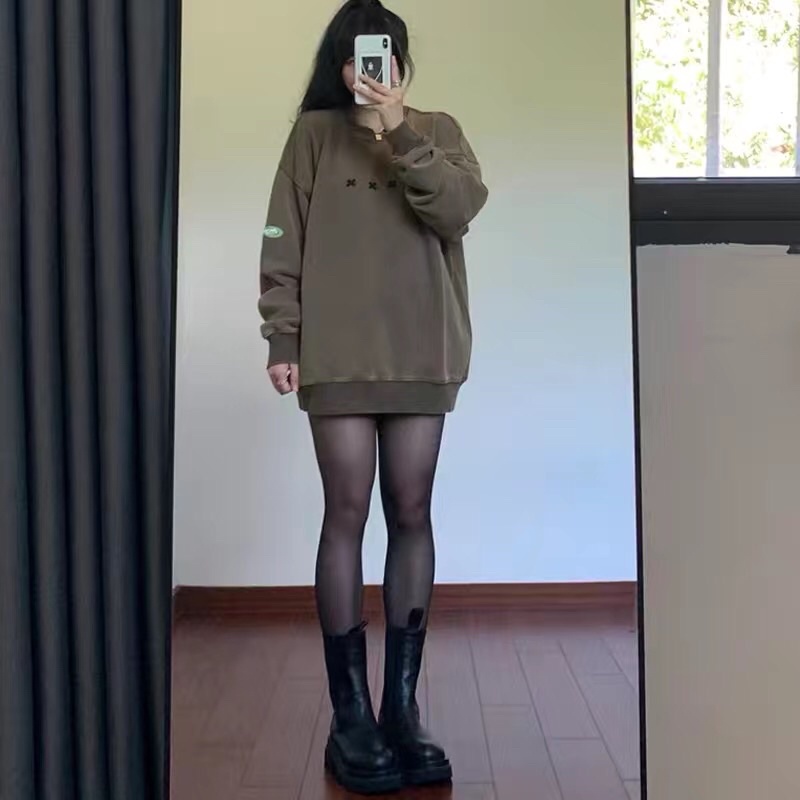Áo nỉ sweater chữ X trước ngực đủ size