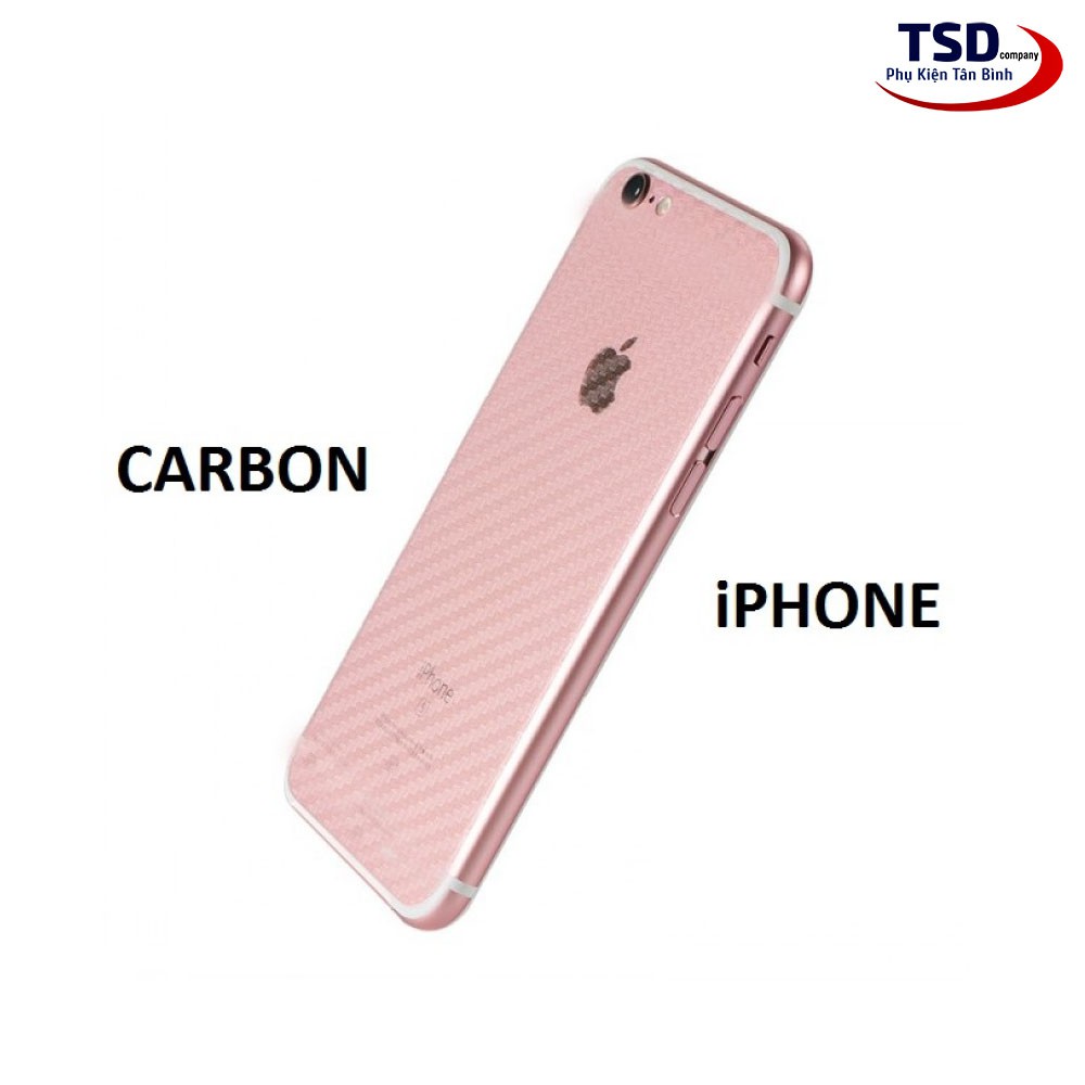 Miếng Dán Carbon iPhone Chống Trầy Máy