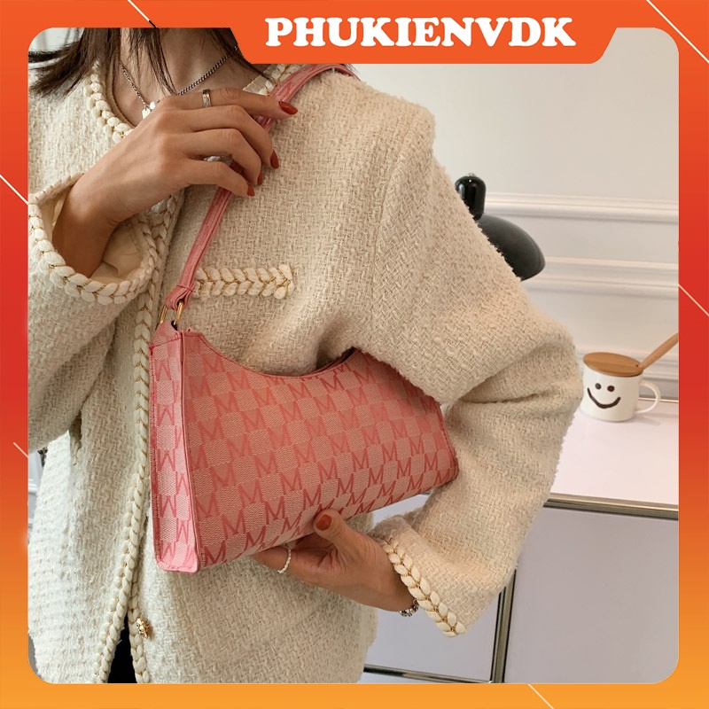 Túi xách nữ túi đeo vai retro phong cách châu Âu
