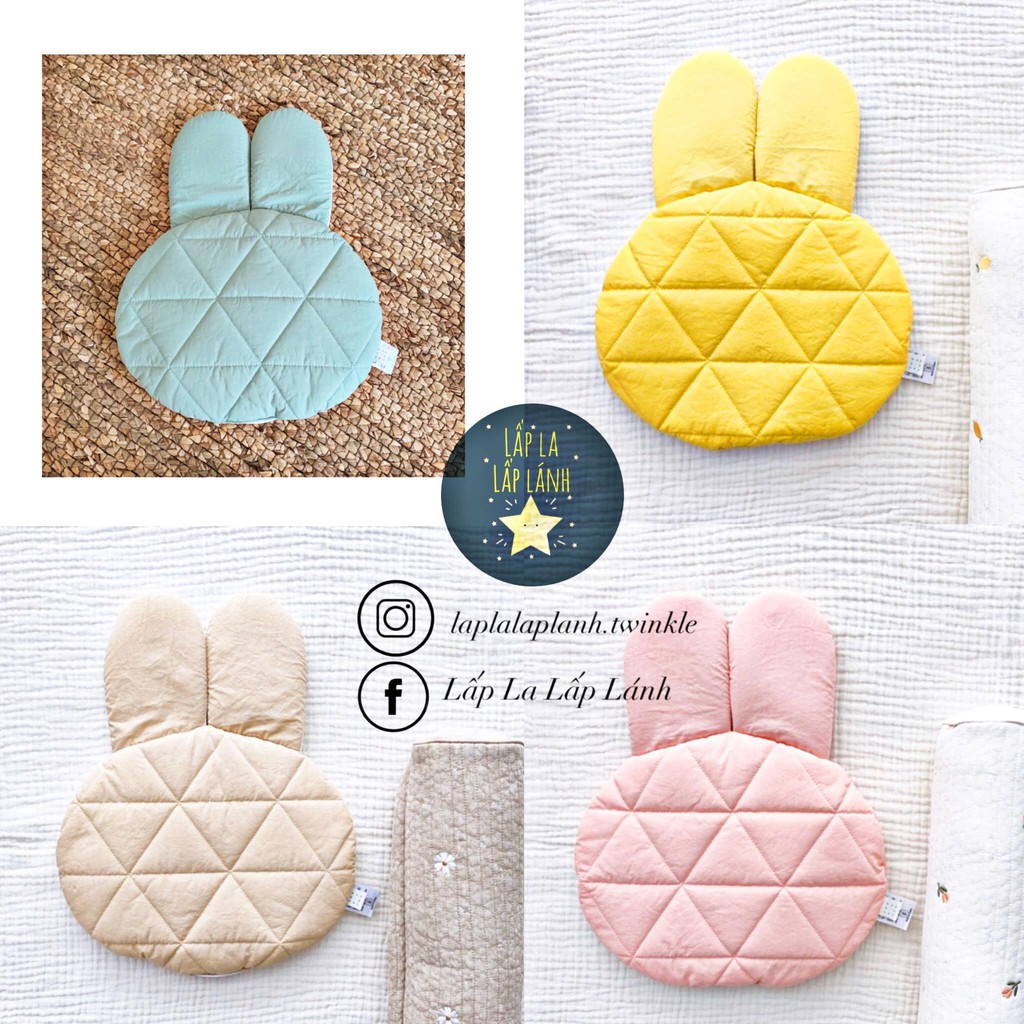 Thin pillow gối mỏng Dottodot hình thỏ #madeinKorea