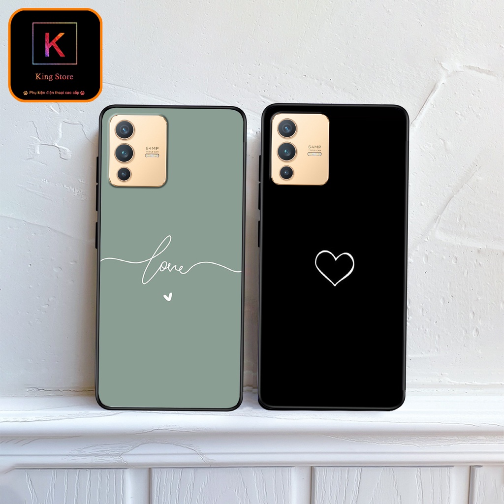 Ốp lưng Vivo V23 5G - Vivo V23e - Ốp in hình Trái tim  siêu dễ thương