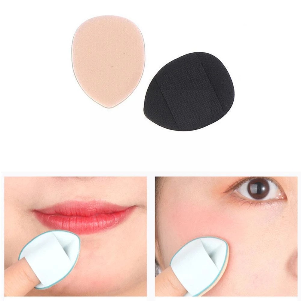 [Hàng mới về] Mút trang điểm đeo ngón tay mini che khuyết điểm/đánh highlight