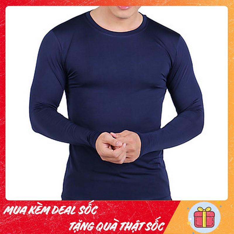 Áo thun tay dài body FitMe - Áo giữ nhiệt nam, chống nắng đá bóng nam- Kiểu dáng đơn giản, thấm hút tốt | BigBuy360 - bigbuy360.vn