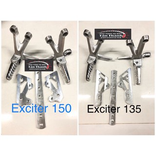 Gác chân Raider Exciter 135-150 kèm pát-giá 1 cặp