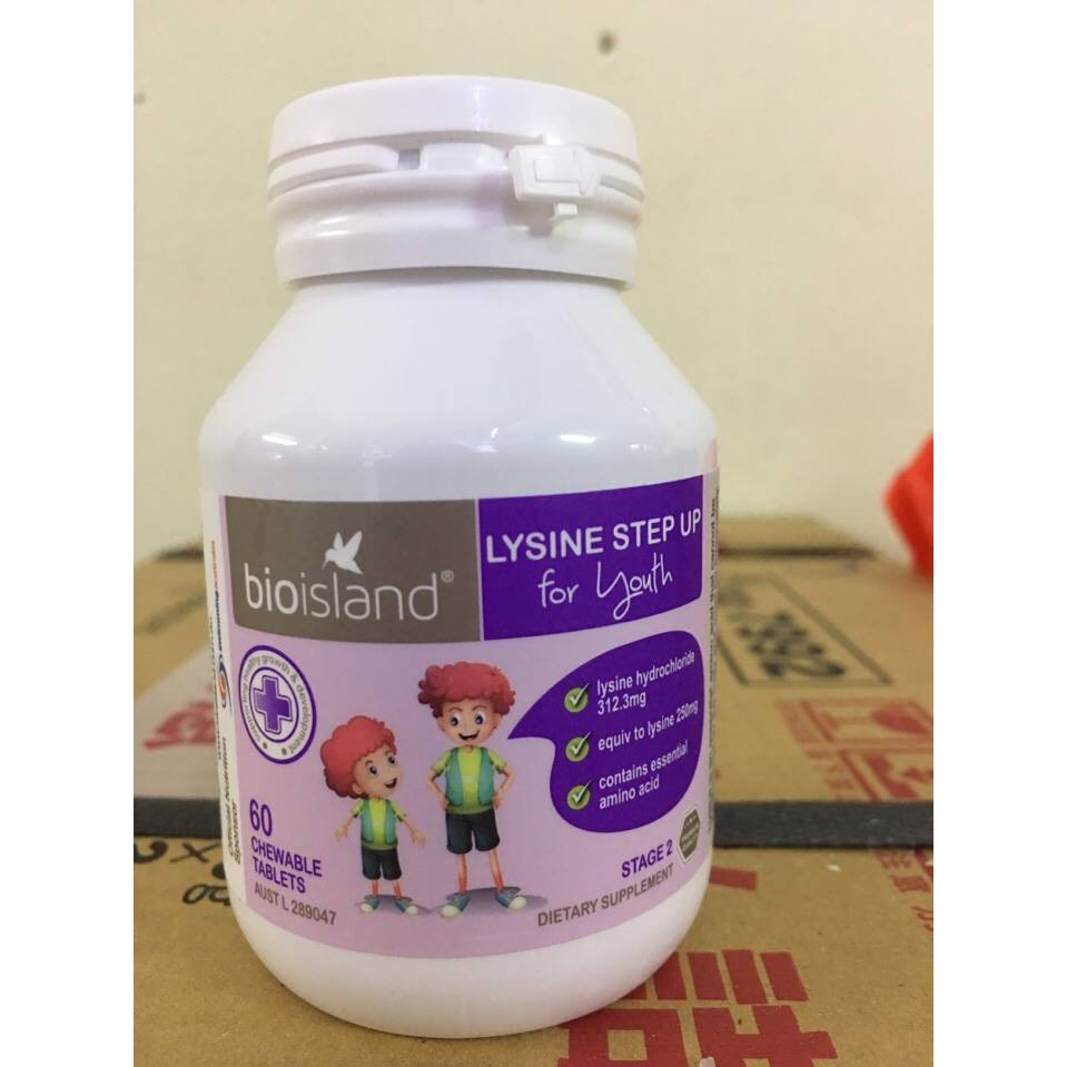 viên tăng chiều cao lysine