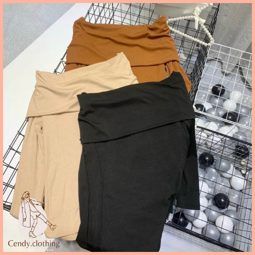 [Hàng Cao Cấp] Áo Tăm Ngang Vai Cendy Clothing Cực Kì Quyến Rũ Dễ Phối Đồ - CD089