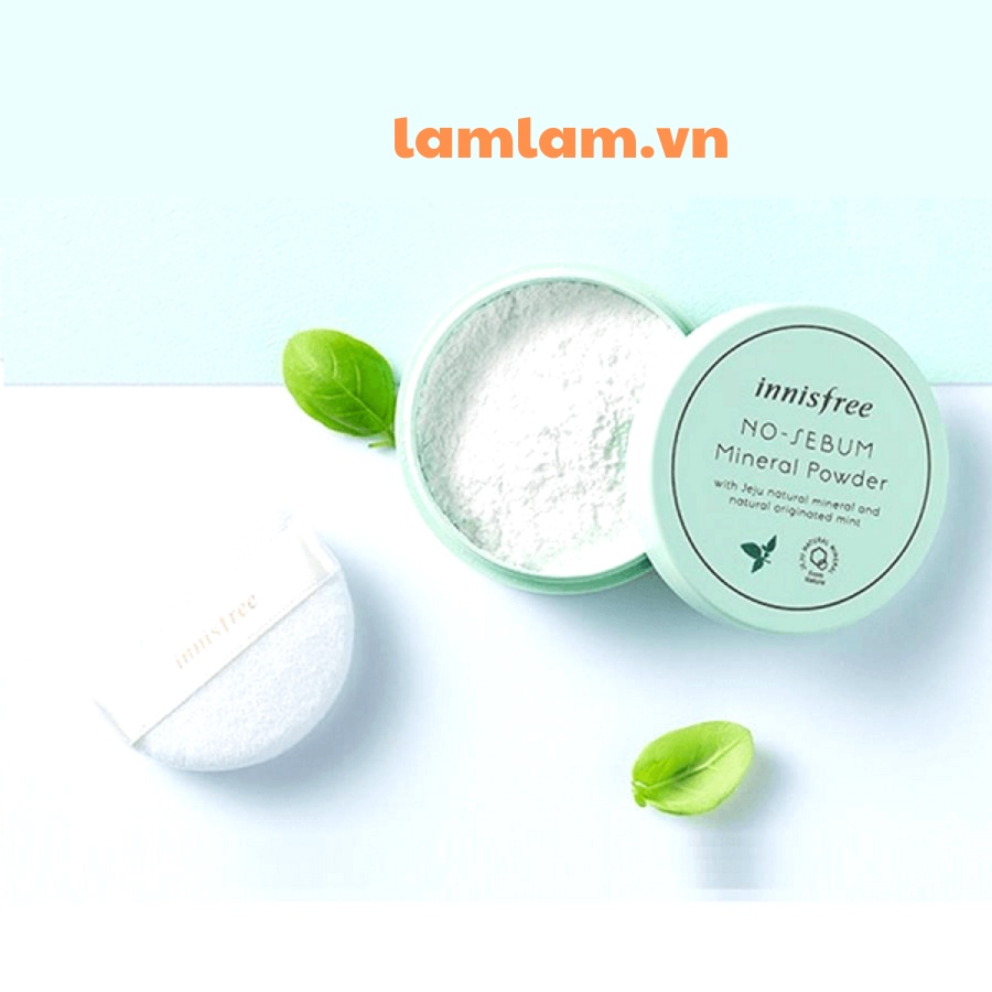 Phấn phủ kiềm dầu dạng nén innisfree No Sebum Mineral Pact 8.5 g