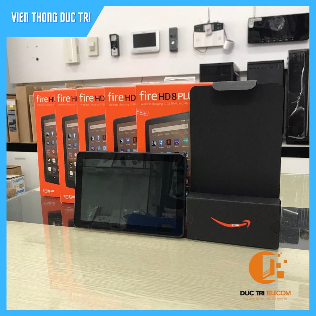 Máy tính bảng Fire HD 8 PLUS RAM 3G màu đen pin khoẻ, tốc độ xử lý nhanh -  Vienthongductri | BigBuy360 - bigbuy360.vn