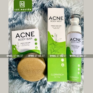 COMBO Xà Phòng + Xịt Mụn Lưng ELIZAVENCA