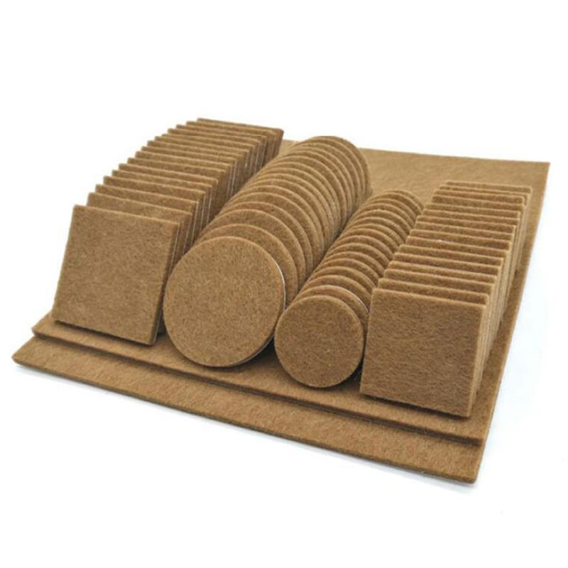 Bộ 80/130 đệm dán chân bàn ghế bảo vệ chống trầy cho sàn nhà
