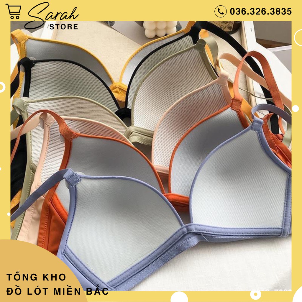 Áo Xuất Nhật Su Trơn Đệm Mỏng Không Gọng Mẫu Mới 2020 008 | BigBuy360 - bigbuy360.vn