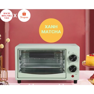 Lò Nướng Điện, Mini Đa Năng 12 Lít, 3 Màu, Bảo Hành 12 Tháng
