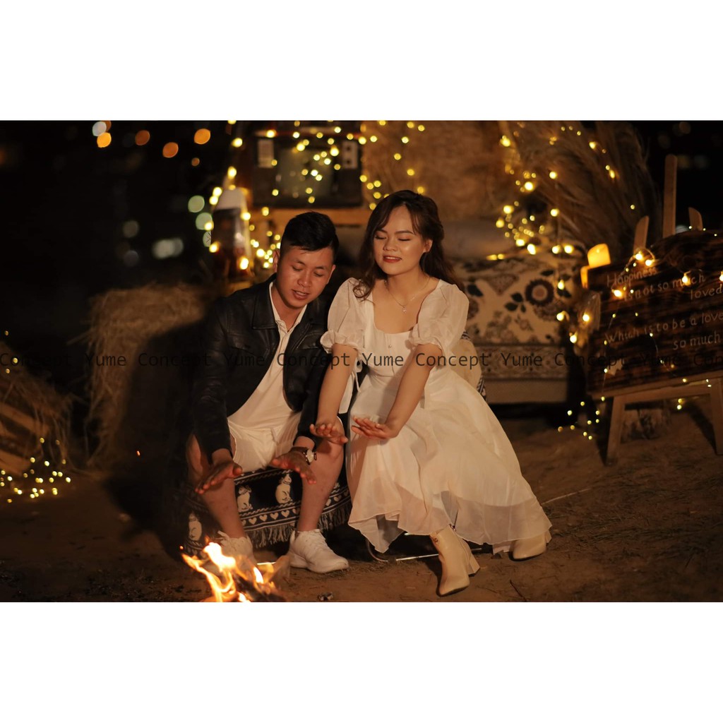 Đầm Cổ Vuông Tay Nơ Nút Ngực ( Kèm Hình Thật ) - D0334 | BigBuy360 - bigbuy360.vn