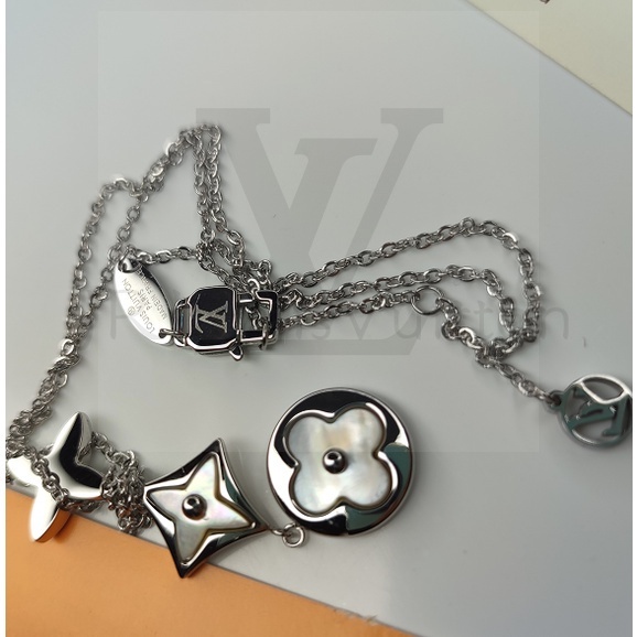 Vòng cổ màu vàng hồng hình bông hoa đính đá kim cương giả thời trang cho nữ