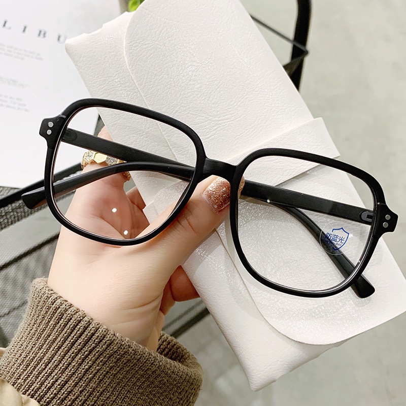 Mắt Kính Gọng Vuông Chống Tia Bức Xạ Thời Trang Hàn Quốc