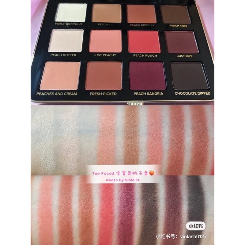 Phấn Mắt Too Faced Just Peachy Mattes | BigBuy360 - bigbuy360.vn