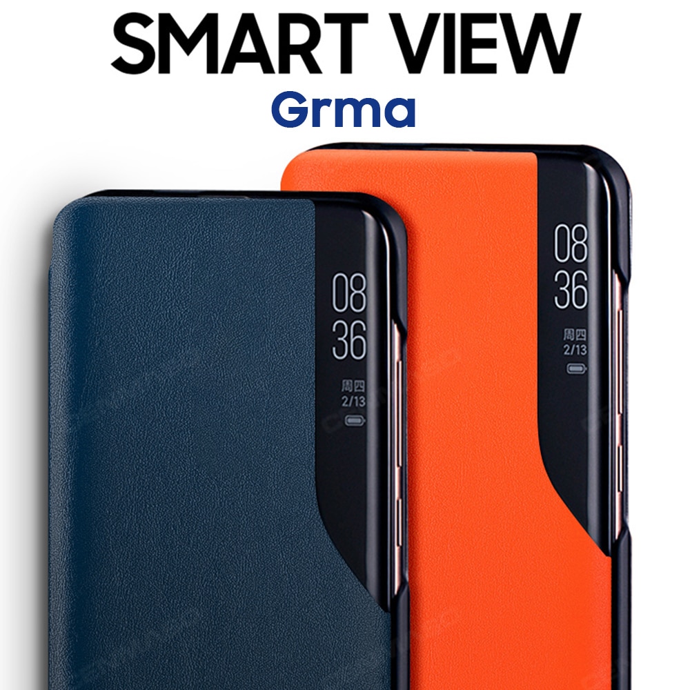Ốp Điện Thoại Nắp Lật Mặt Gương Thông Minh Cho Xiaomi Mi 10 Pro 5G Bản Quốc Tế