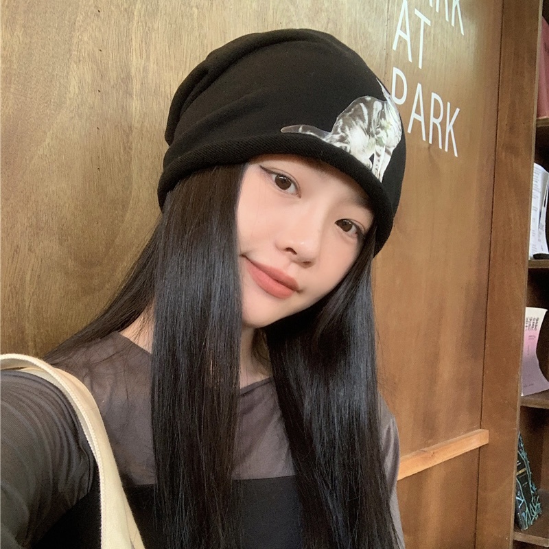 Mũ len MG STUDIO in hình thú cưng 6 màu